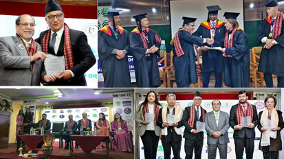 PDA head honored at dental moot in Kathmandu