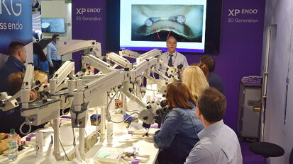 3-D canal shaping: FKG hosts workshops at IDS