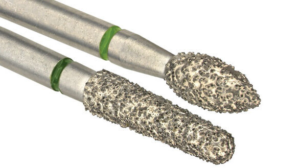 CleanCut extended diamond burs: Truly a diamond in the rough