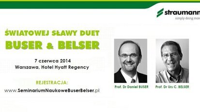 Prof. Buser i Prof. Belser w Polsce!
