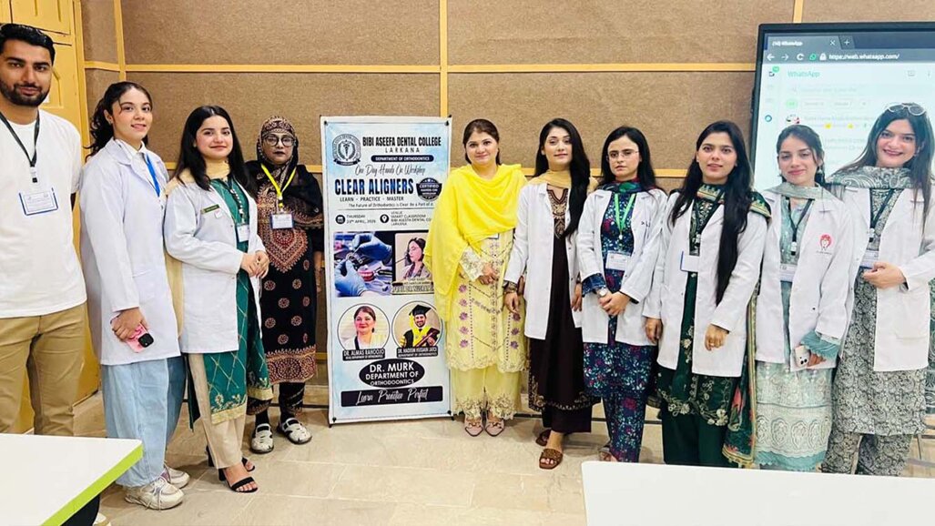 BADC Larkana holds workshop on clear aligner therapy for dental students