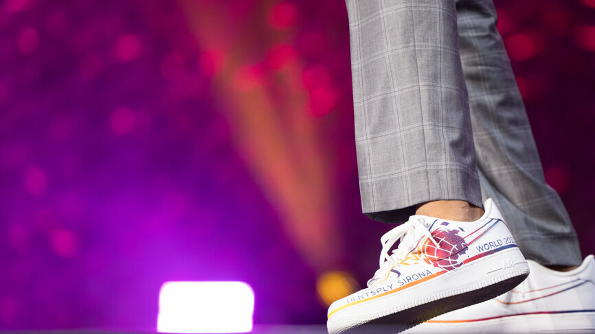 There was no question of whose event it was in Las Vegas!