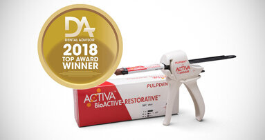Pulpdent receives THE DENTAL ADVISOR 2018 award for ACTIVA BioACTIVE-RESTORATIVE