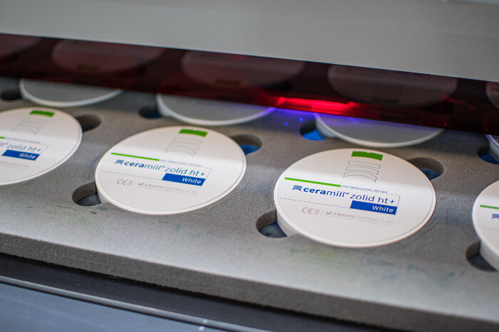 Amann Girrbach’s Dentustry One facility can produce around 600,000 zirconia blanks every year. (Image: Amann Girrbach)
