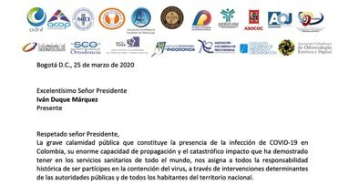 Carta al Presidente de Colombia