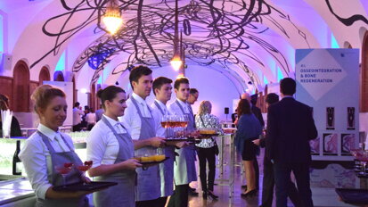 Attendees were welcomed at the historic venue. (Photograph: Franziska Beier, DTI)