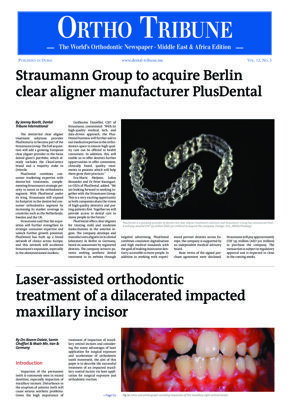 Ortho Tribune Middle East & Africa No.3, 2022