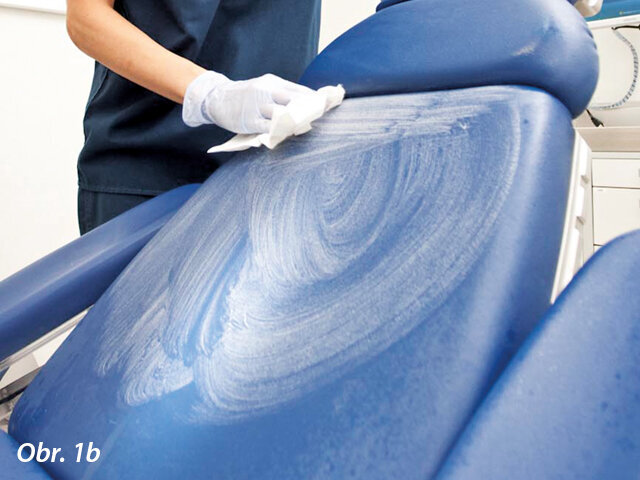 Kromě dezinfekce je vhodné o koženkový potah pečovat pomocí impregnačního a čisticího prostředku