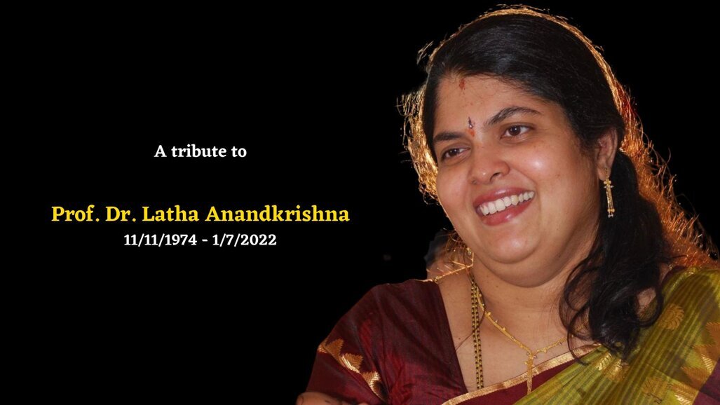 Prof. Dr. Latha Anandkrishna: a beacon of inspiration gone too soon