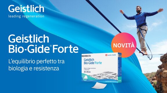 Geistlich Bio-Gide Forte: L’equilibrio perfetto tra biologia e resistenza