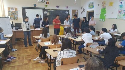 Noi ore de sănătate orală în anul scolar 2016 - 2017