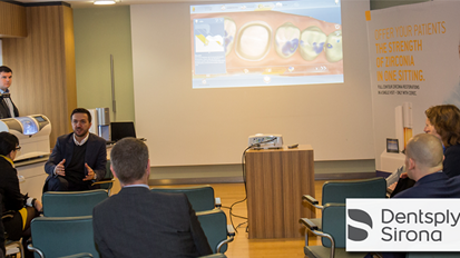 Chairside-gefertigte Zirkonoxid-Kronen in nur einer Sitzung Chairside-gefertigte Zirkonoxid-Kronen in nur einer Sitzung