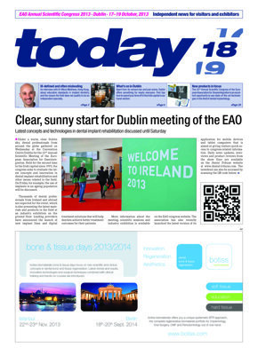 today EAO Dublin 2013, 18 Oct today EAO Dublin 2013, 18 Oct