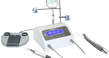 Unità combinata piezoelettrico e motore con luce led