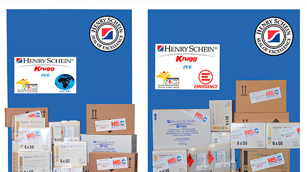 Henry Schein Krugg sostiene ancora Fondazione ANDI con donazioni di importanti prodotti sanitari