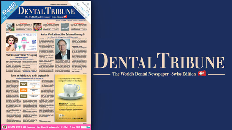 Jetzt online lesen: Die März-Ausgabe der Dental Tribune Switzerland