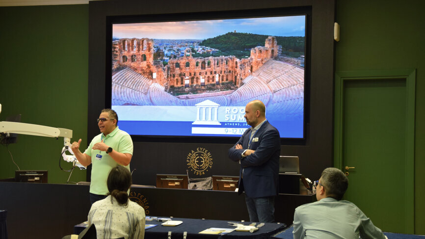 ROOTS SUMMIT commenced with a series of hands-on courses on Thursday, providing dental professionals with an opportunity to refine their techniques and delve into the latest advancements in endodontic care. Pictured from left: Dr Freddy Belliard, co-chairman of the event, and workshop presenter Dr Hugo Sousa Dias.