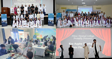 HITEC-IMS Dental College celebrates World Oral Health Day 2025 with week-long activities