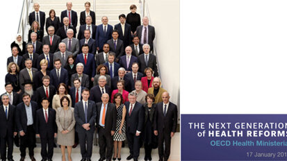 OECD-Gesundheitsministertreffen in Paris OECD-Gesundheitsministertreffen in Paris