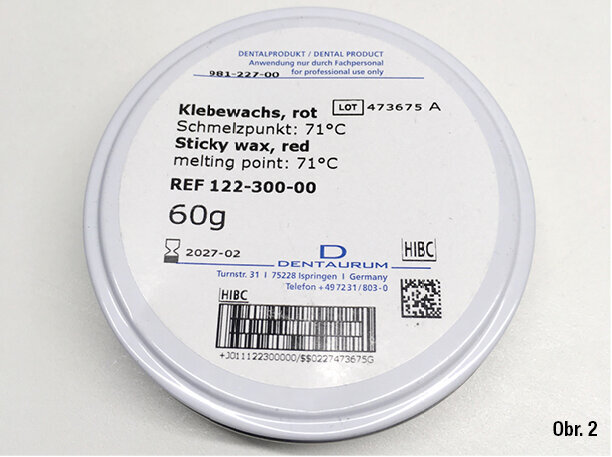 Lepicí a vykrývací vosk