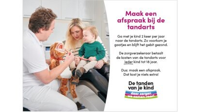 Zorgen voor de tanden van je kind