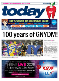 today Greater New York Dental Meeting Dec. 1, 2024 today Greater New York Dental Meeting Dec. 1, 2024