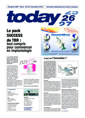 today ADF Paris 26 Nov. 2010