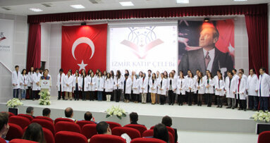 İKÇÜ’de Beyaz Önlük Heyecanı