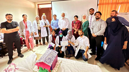 BUDC students show creative side at dental art show