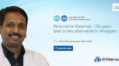 Alternative to amalgam: Webinar introduces new restorative material