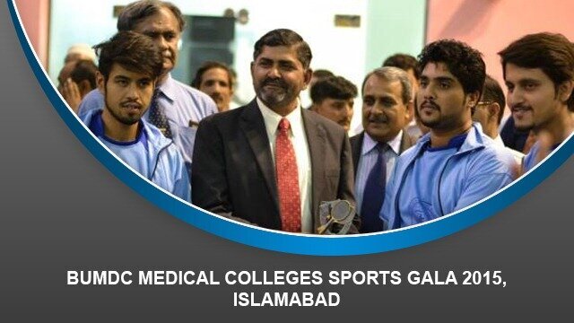 BUMDC medical colleges sports gala 2015, Islamabad