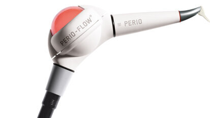 Air-Flow perio: biofilm removal to the base of the pocket Air-Flow perio: biofilm removal to the base of the pocket