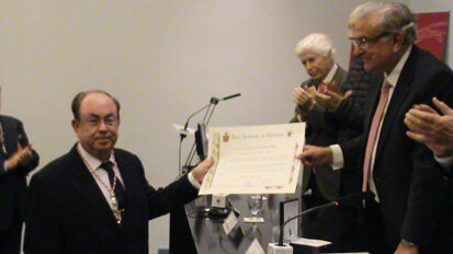 Honorio Bando, nuevo Académico de la Real Academia de Doctores de España