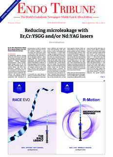 Endo Tribune Middle East & Africa Edition No. 2, 2021