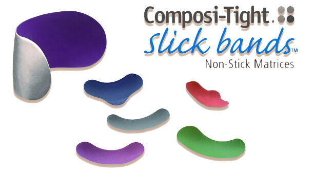 Antihaftbeschichtetes Teilmatrizenband für Klasse II Kunststoff-Füllungen