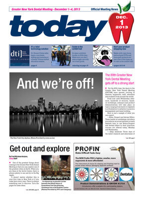 today GNYDM Dec. 1, 2013 today GNYDM Dec. 1, 2013