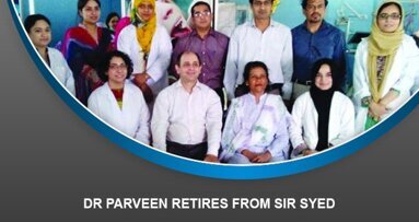Dr Parveen Retires from Sir Syed