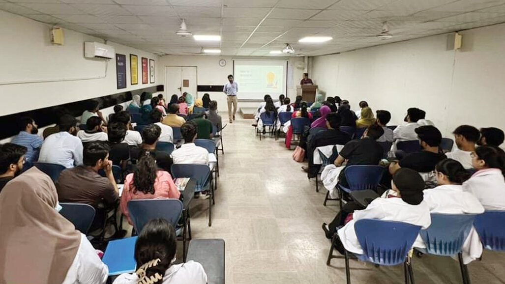 Academic writing training session held at ANDC