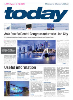 today APDC Singapore 2015 today APDC Singapore 2015