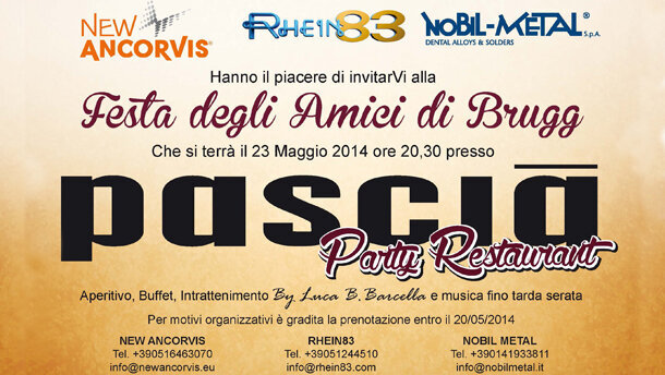 Festeggia con Rhein’83 al Pascià di Riccione