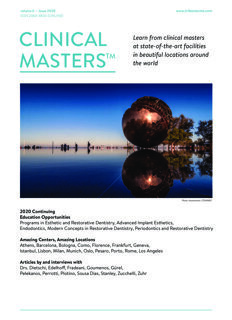 Clinical Masters No. 1, 2020 Clinical Masters No. 1, 2020