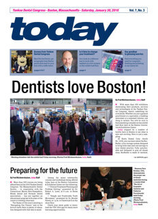 today Yankee Dental Congress Boston Jan. 30, 2016 today Yankee Dental Congress Boston Jan. 30, 2016