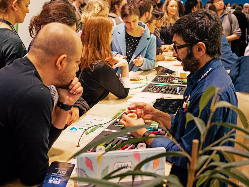 TePe booth at IDS 2019. (Photograph: Tom Carvalho, DTI) 