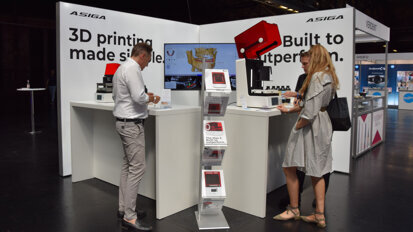 Asiga trưng bày thiết kế lấy con người làm trung tâm tại DDS.Berlin