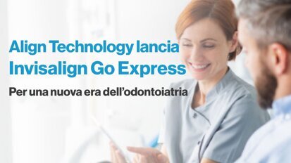Sistema Invisalign GO Express: l'ultima aggiunta al portfolio Invisalign GO per gli odontoiatri