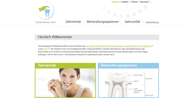 Vielsprachig: Unabhängige Patienteninfos zur Zahnerhaltung