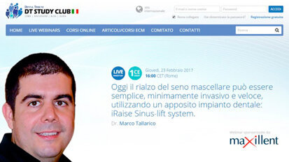 Oggi il rialzo del seno mascellare può essere semplice, minimamente invasivo e veloce, utilizzando un apposito impianto dentale: iRaise Sinus-lift system