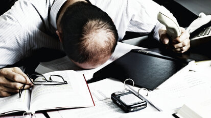 77 Prozent von Burn-out-Risiko betroffen