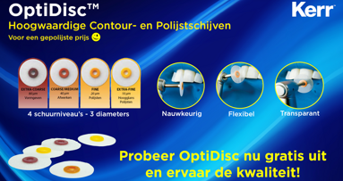 OptiDisc TM afwerkings- en polijstschijfjes gratis uitproberen!