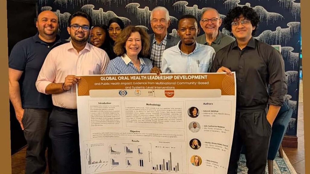 AIDM graduates secure global oral health scholarships, present research in United States
